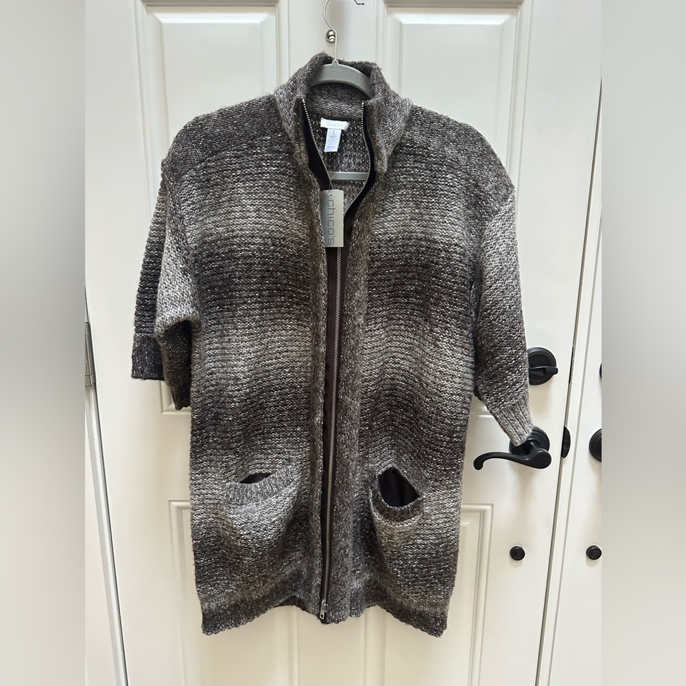 NWT Women’s Ombre Rendezvous Cardi
Sweater- Chicos Size 1